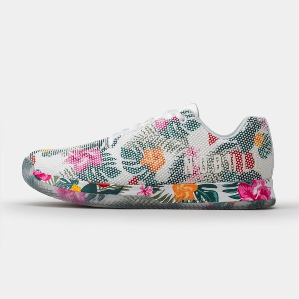 (🌺 SOLD) NoBull Women's Floral Court Trainer - Picture 2 of 15